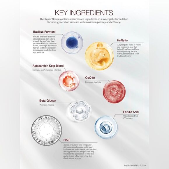 LORDE + BELLE REPAIR SERUM - Picture 7 of 10